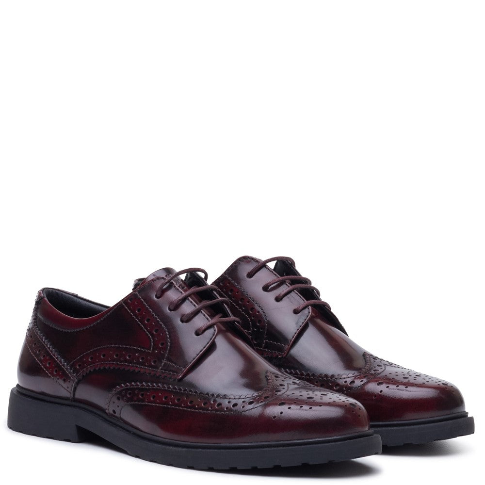 Hush Puppies Verity Hi-Shine Brogue
