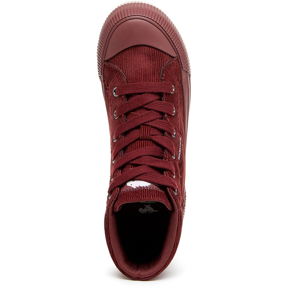 Rocket Dog Cheery Corduroy High-top Trainers