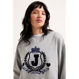 Juicy Couture Venice Crest Loopback Sweatshirt