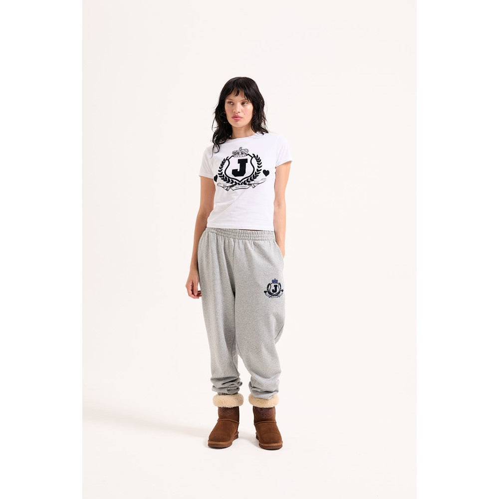 Juicy Couture Vista Crest Cuffed Loopback Joggers