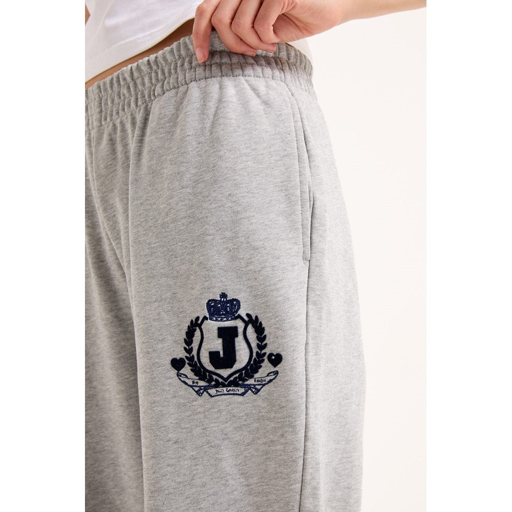 Juicy Couture Vista Crest Cuffed Loopback Joggers