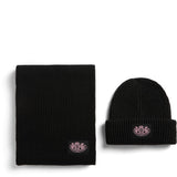 Juicy Couture Crest Scarf and Beanie Set