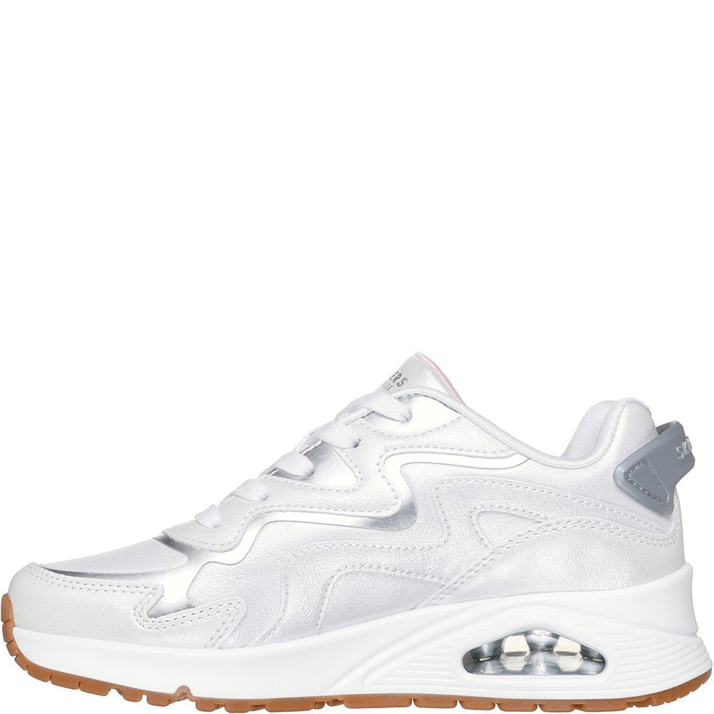 Skechers Uno Gen1 Wavy Shimmer Trainer