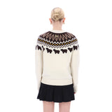 Hunter Ashie Crew Fair Isle Knit