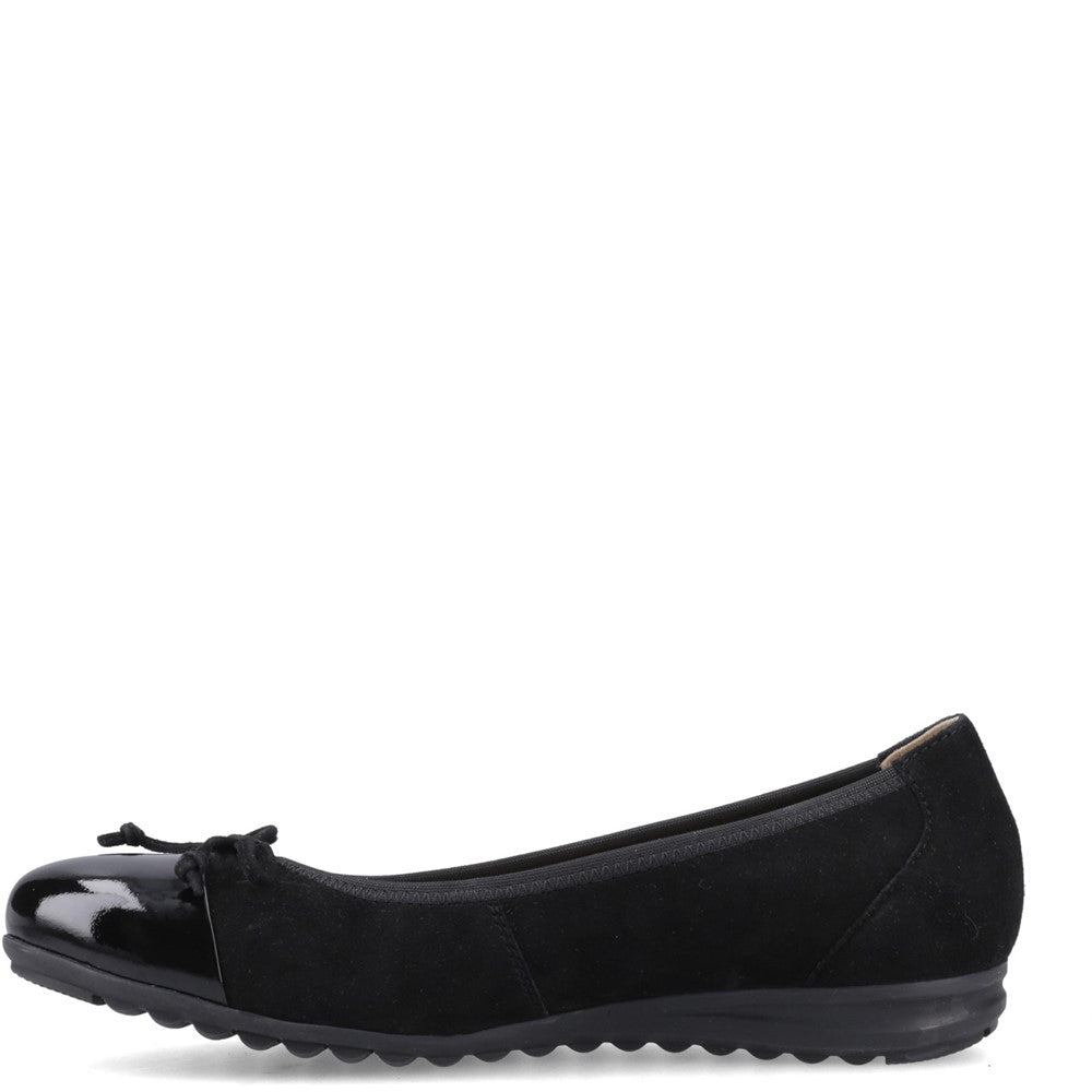 Hush Puppies Laurie Toe Cap Ballerina