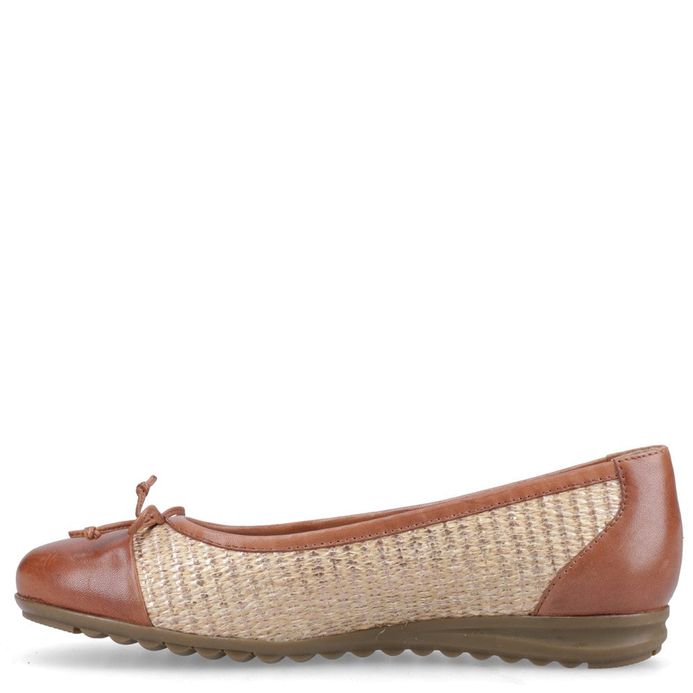 Hush Puppies Laurie Toe Cap Ballerina