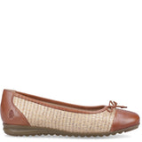 Hush Puppies Laurie Toe Cap Ballerina