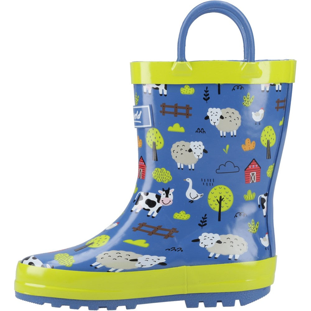 Cotswold Puddle Waterproof Pull On Wellington Boots