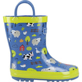 Cotswold Puddle Waterproof Pull On Wellington Boots