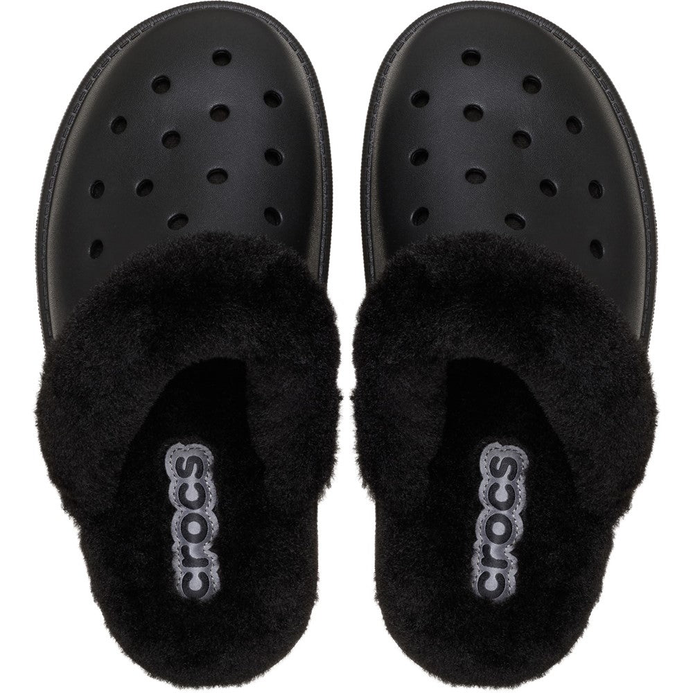 Crocs Unisex Classic Fuzz Scuff