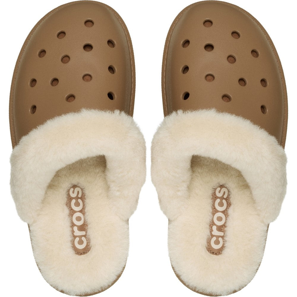 Crocs Unisex Classic Fuzz Scuff