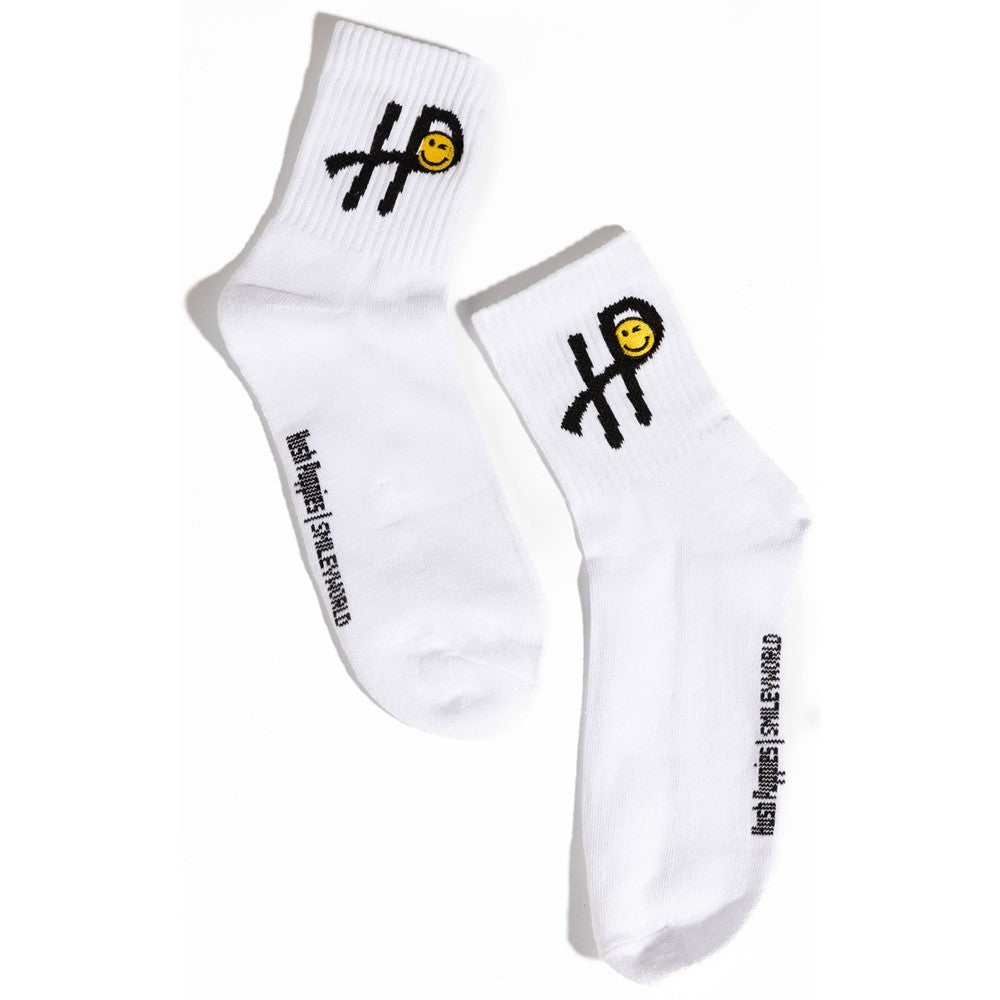 Hush Puppies HP Mens Logo Smiley Sock