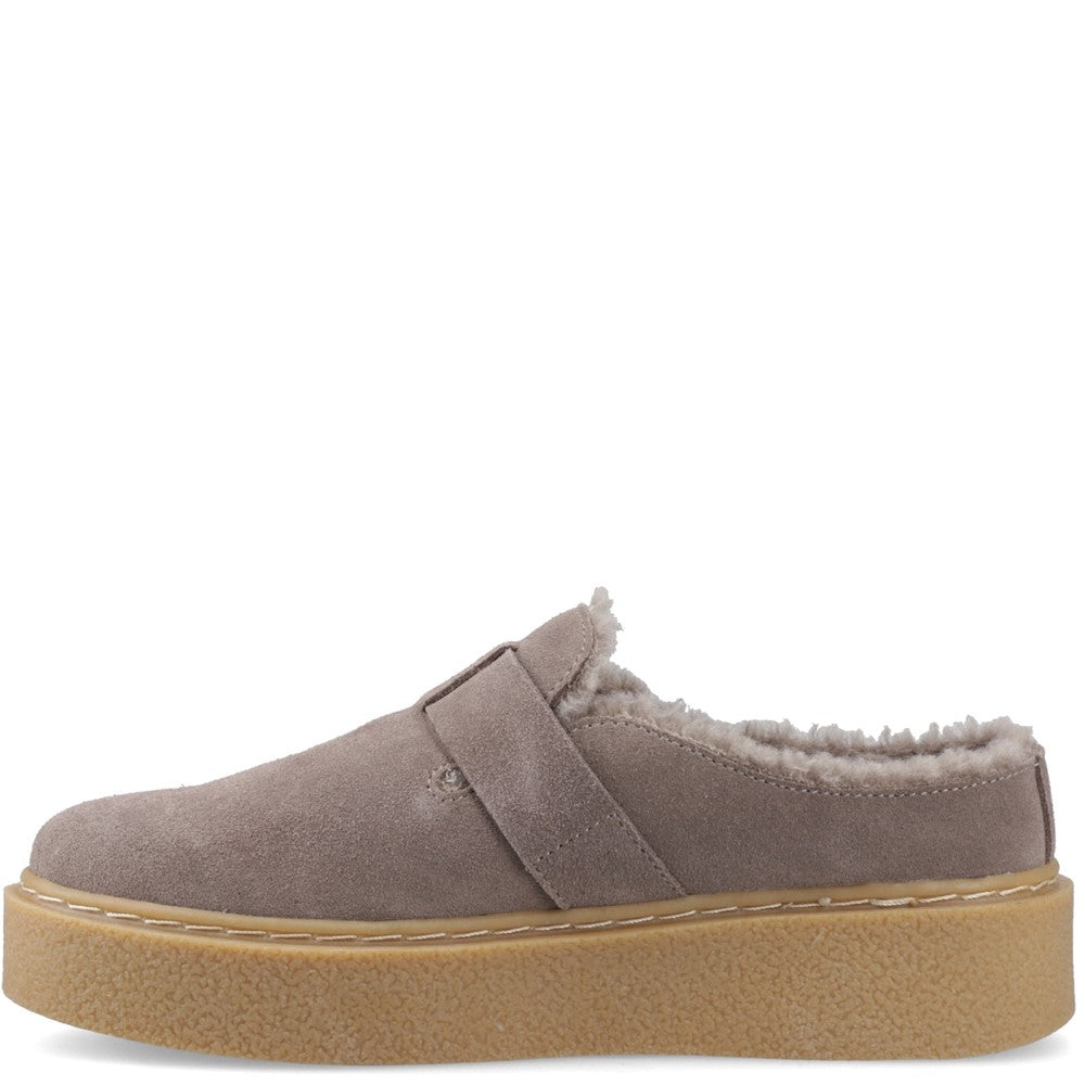 Hush Puppies Blanche Fur Mules