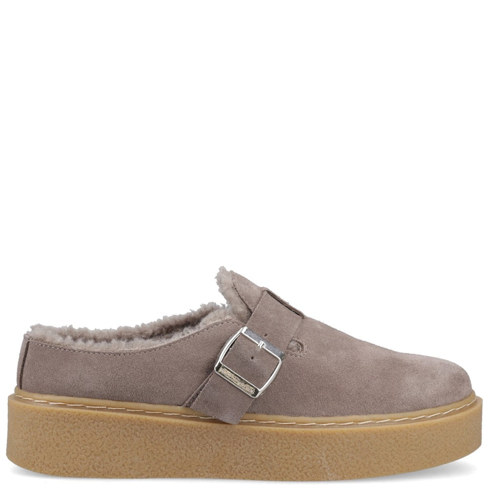 Hush Puppies Blanche Fur Mules