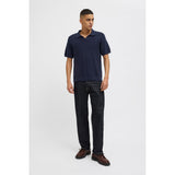 Jack & Jones Premium split neck knitted polo