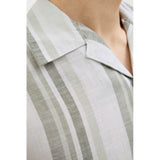 Jack & Jones Premium revere collar linen shirt