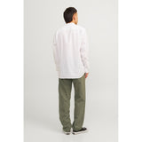 Jack & Jones Linen blend relaxed fit trousers