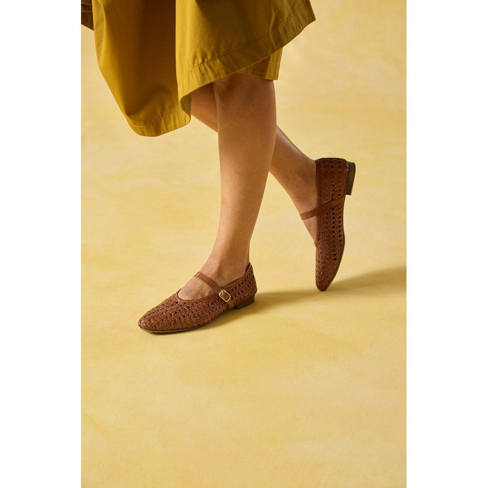 Hush Puppies Delaney Woven Mary Jane Shoes