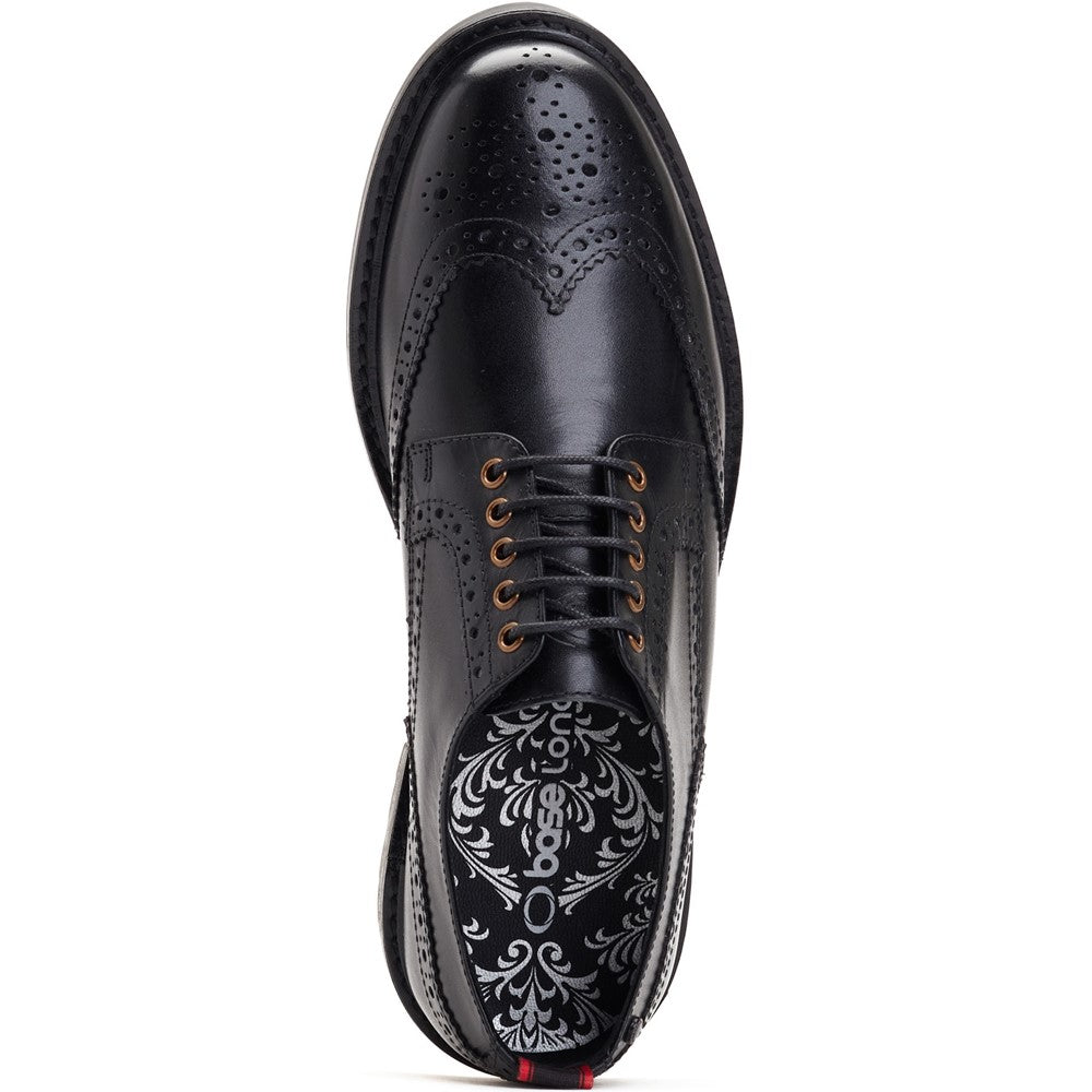 Base London Jagger Waxy Brogue Shoes