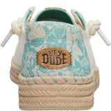 HEYDUDE Wendy Espadrille Hibiscus Shoes