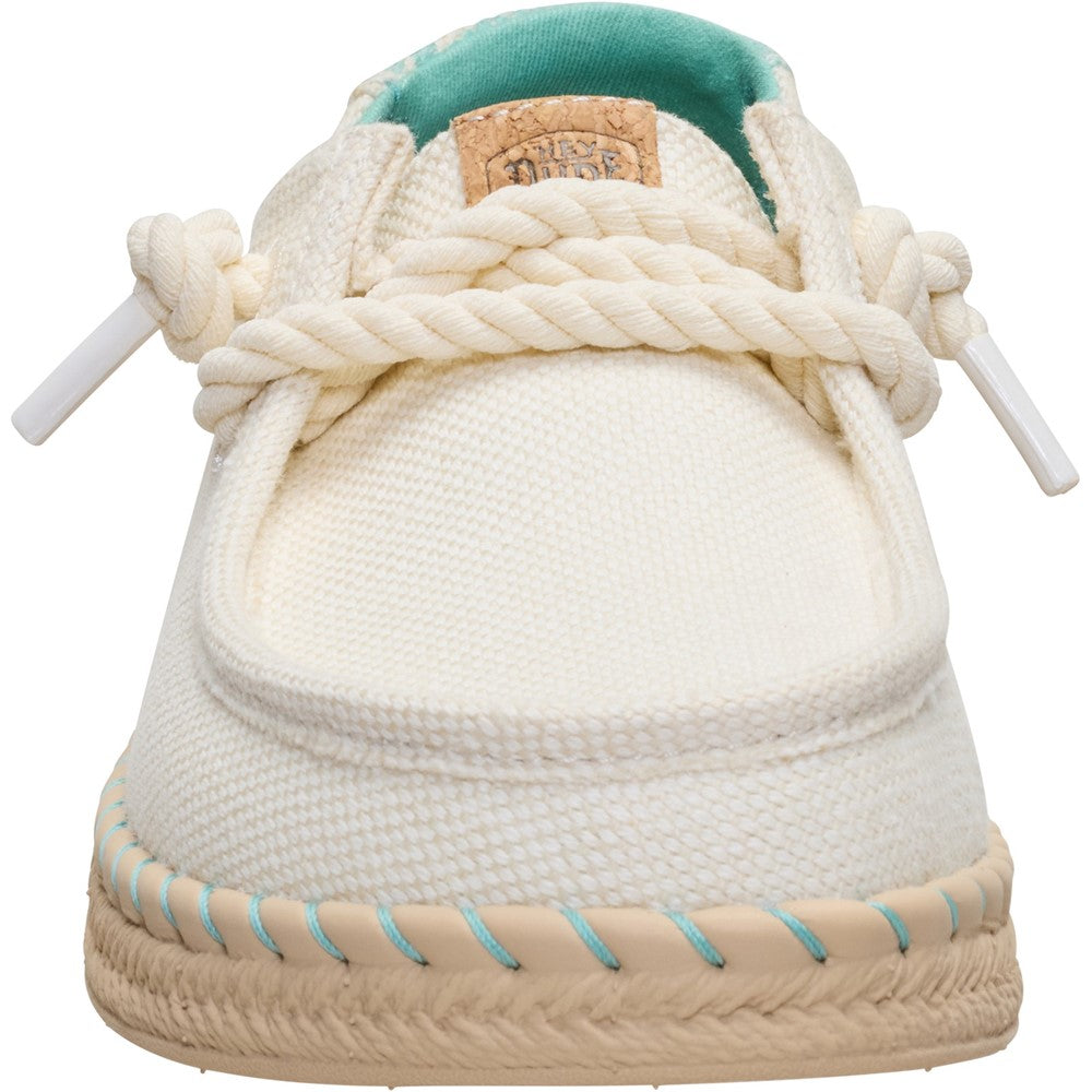 HEYDUDE Wendy Espadrille Hibiscus Shoes
