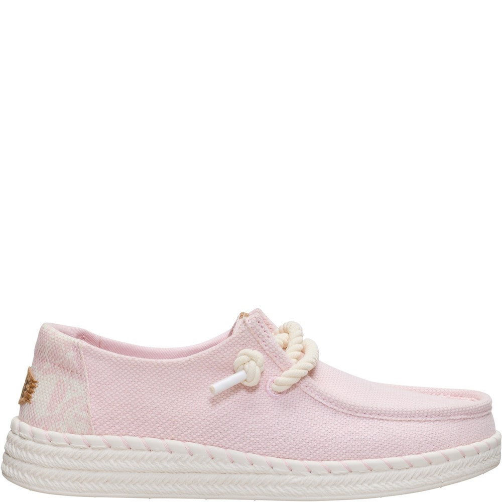 HEYDUDE Wendy Espadrille Hibiscus Shoes