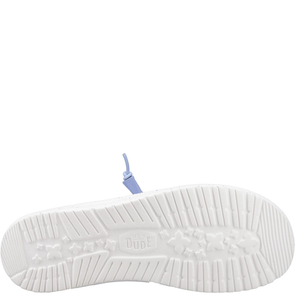 HEYDUDE Wendy Stretch Canvas Slip on Shoe