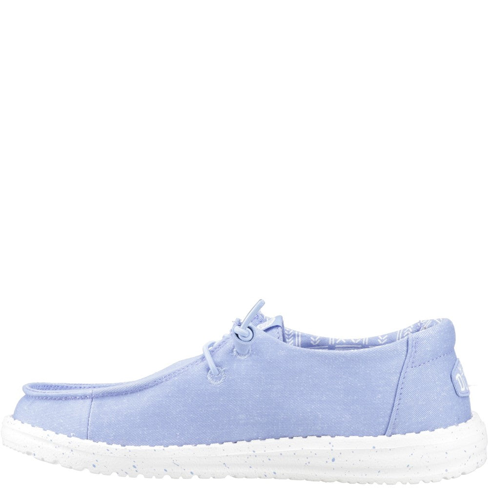 HEYDUDE Wendy Stretch Canvas Slip on Shoe