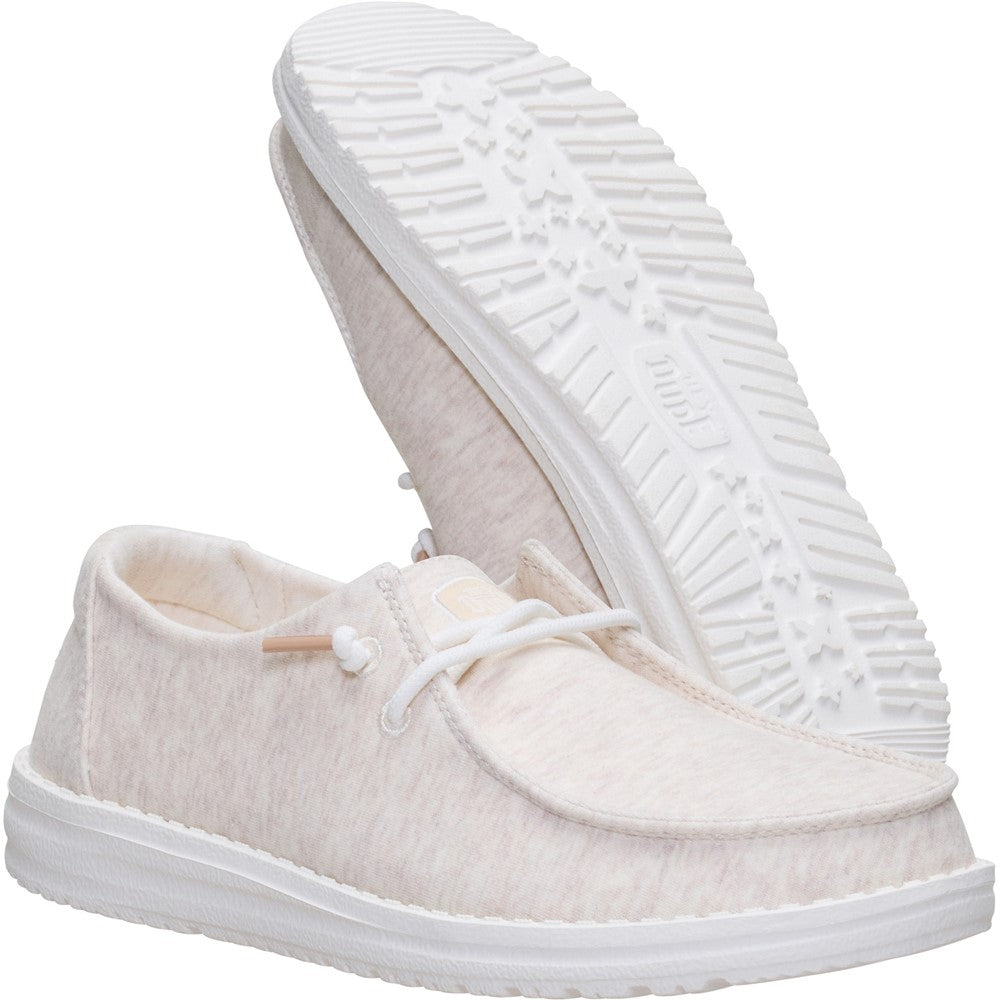 HEYDUDE Wendy Stretch Jersey Slip on Shoes