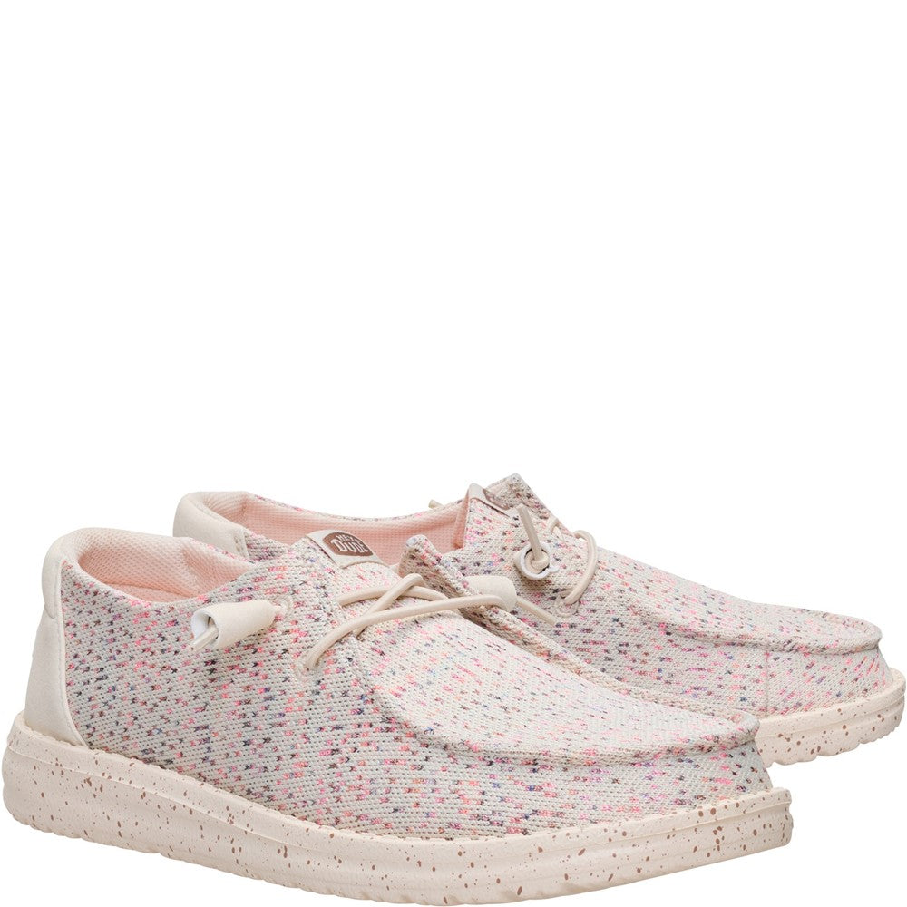 HEYDUDE Wendy Stretch Speckle Shoes