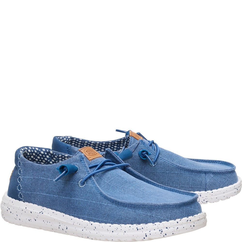 HEYDUDE Wendy Chambray Grid