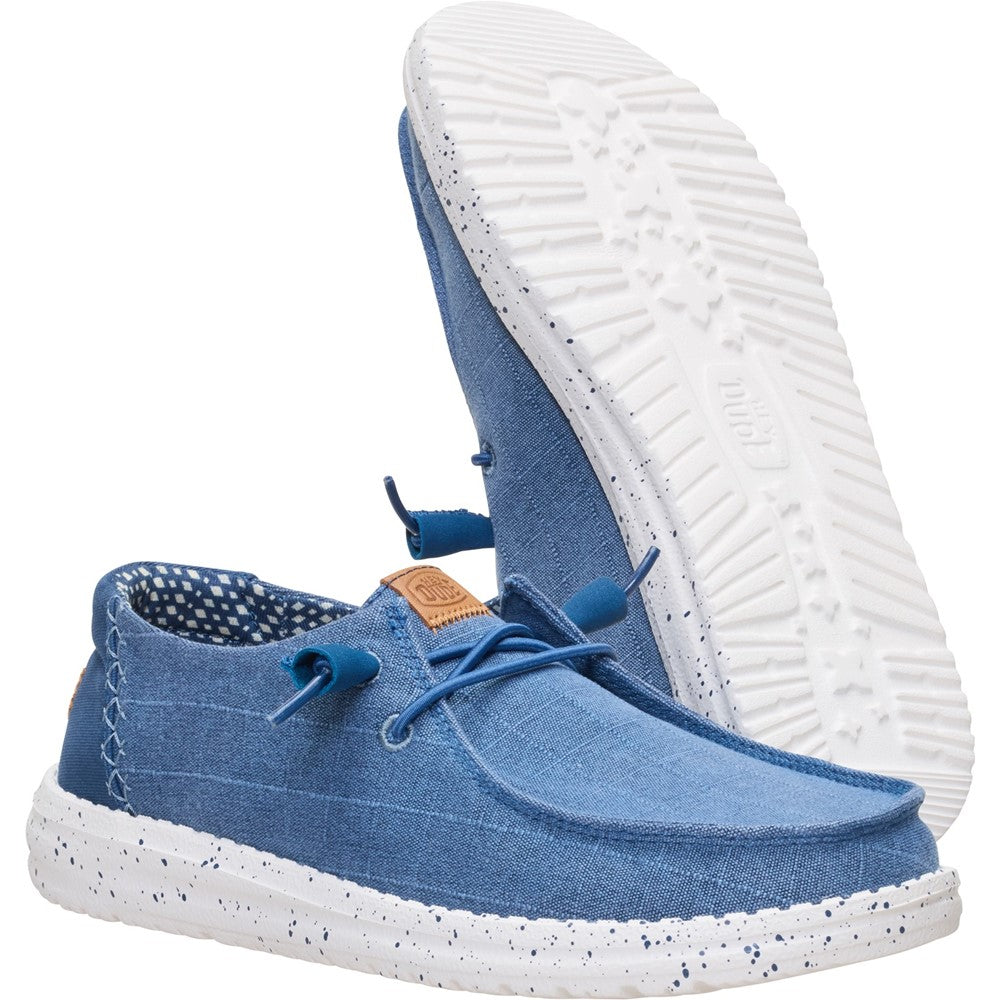 HEYDUDE Wendy Chambray Grid