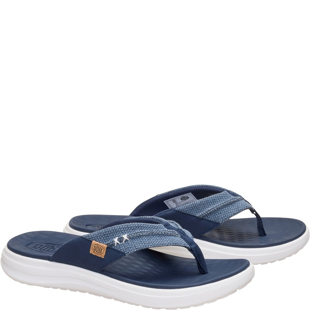 HEYDUDE Finn Flip Braided Sandals