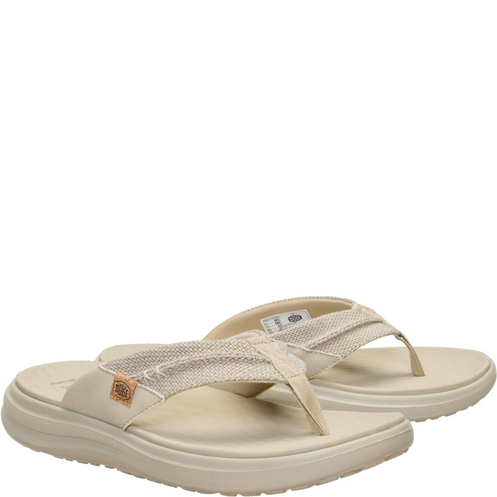 HEYDUDE Finn Flip Braided Sandals