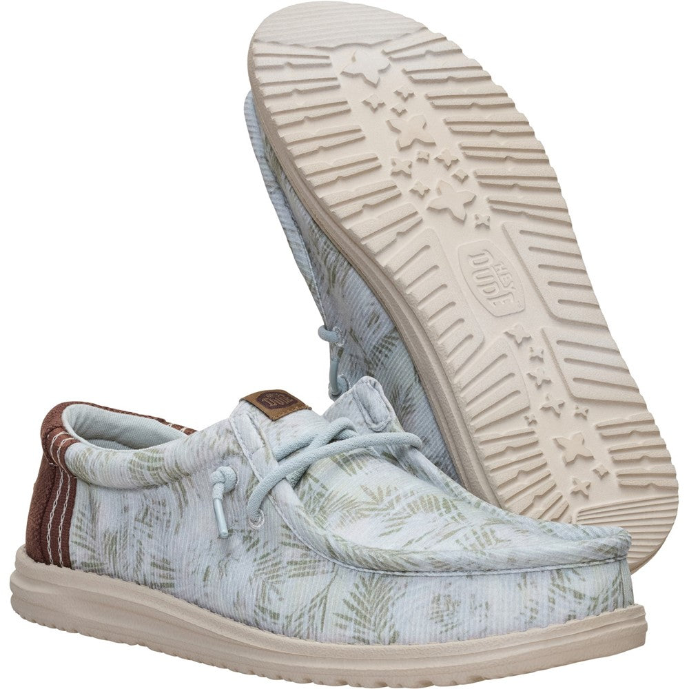 HEYDUDE Wally Washed Palm Shoes