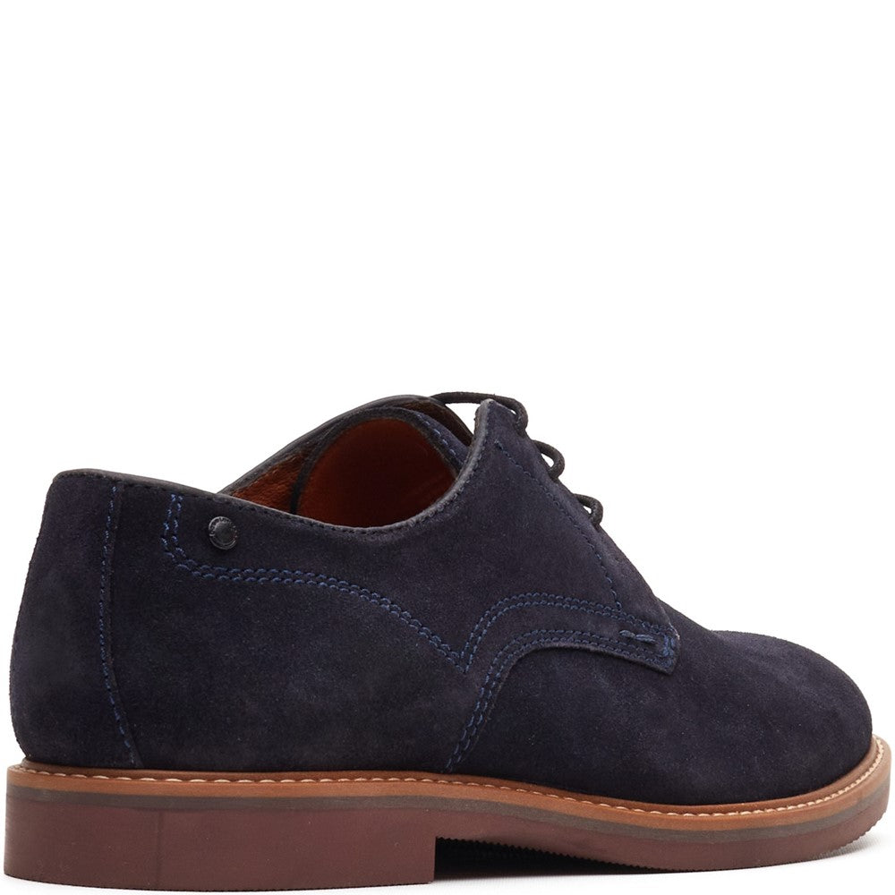 Base London Strand Suede Lace Up Shoes