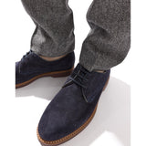 Base London Strand Suede Lace Up Shoes