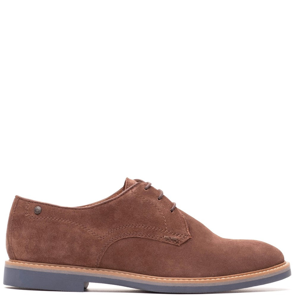 Base London Strand Suede Lace Up Shoes
