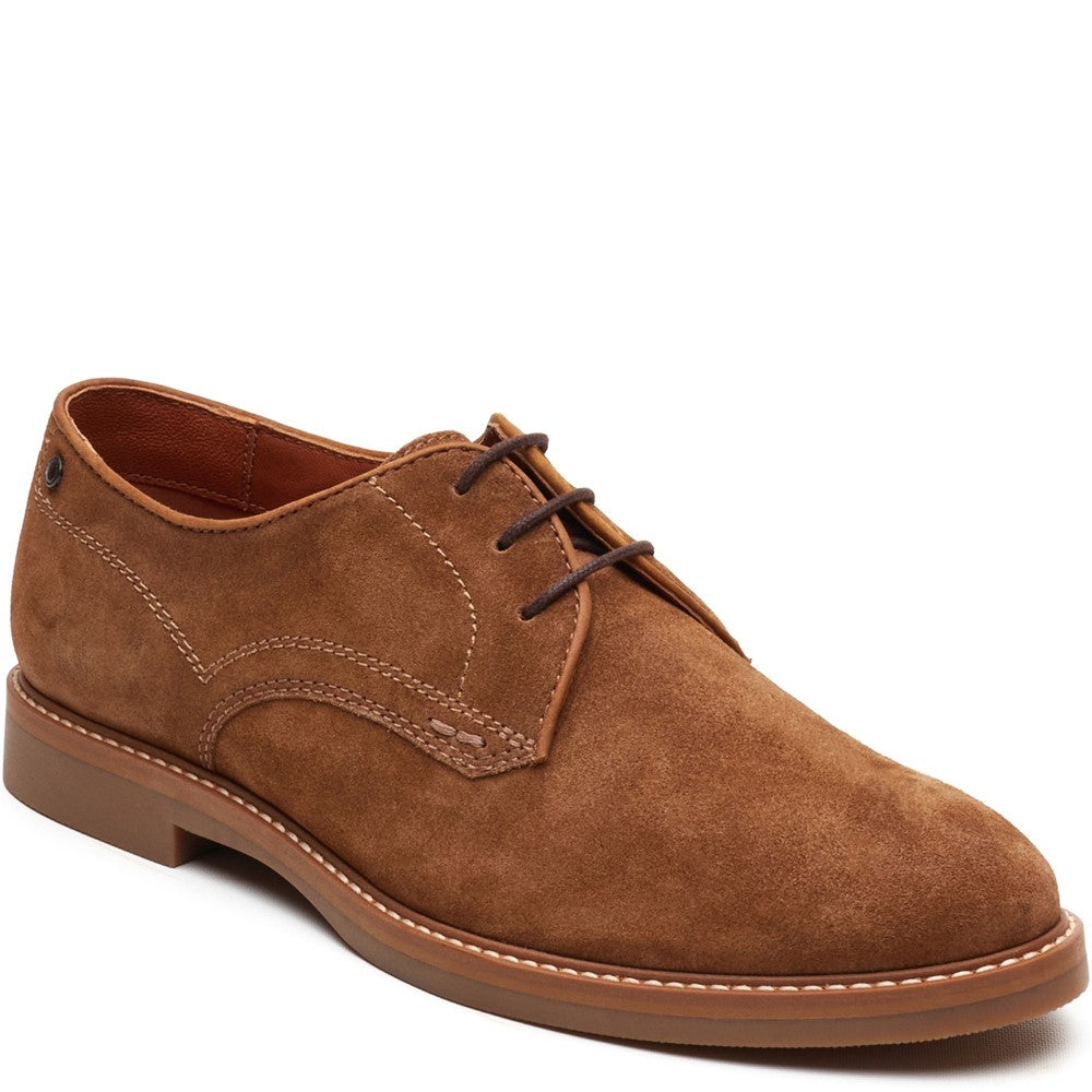 Base London Strand Suede Lace Up Shoes