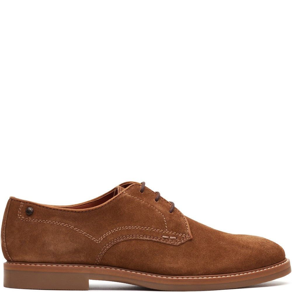 Base London Strand Suede Lace Up Shoes