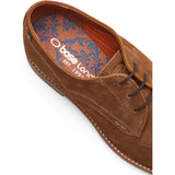 Base London Strand Suede Lace Up Shoes