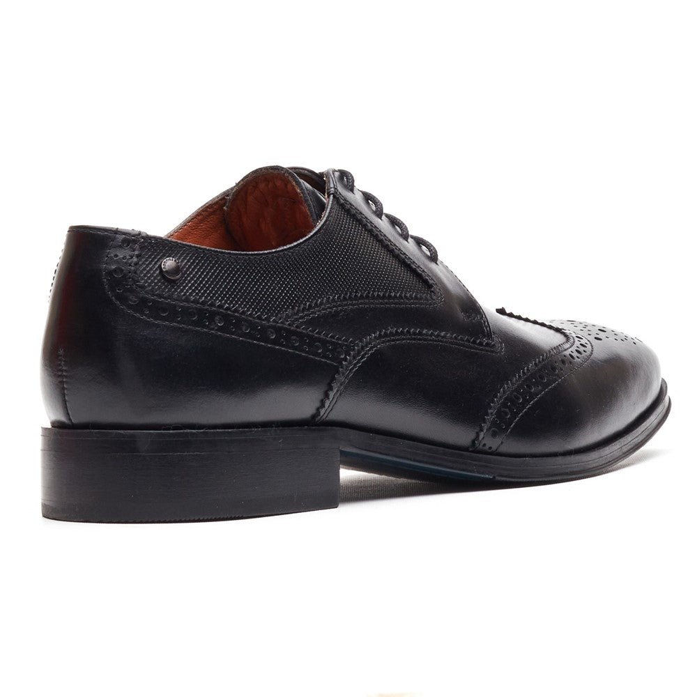 Base London Steeple Waxy Brogue Shoes