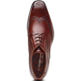 Base London Steeple Washed Brogue Shoes