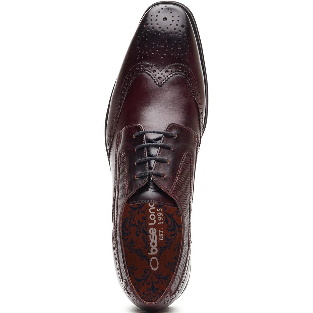Base London Steeple Washed Brogue Shoes