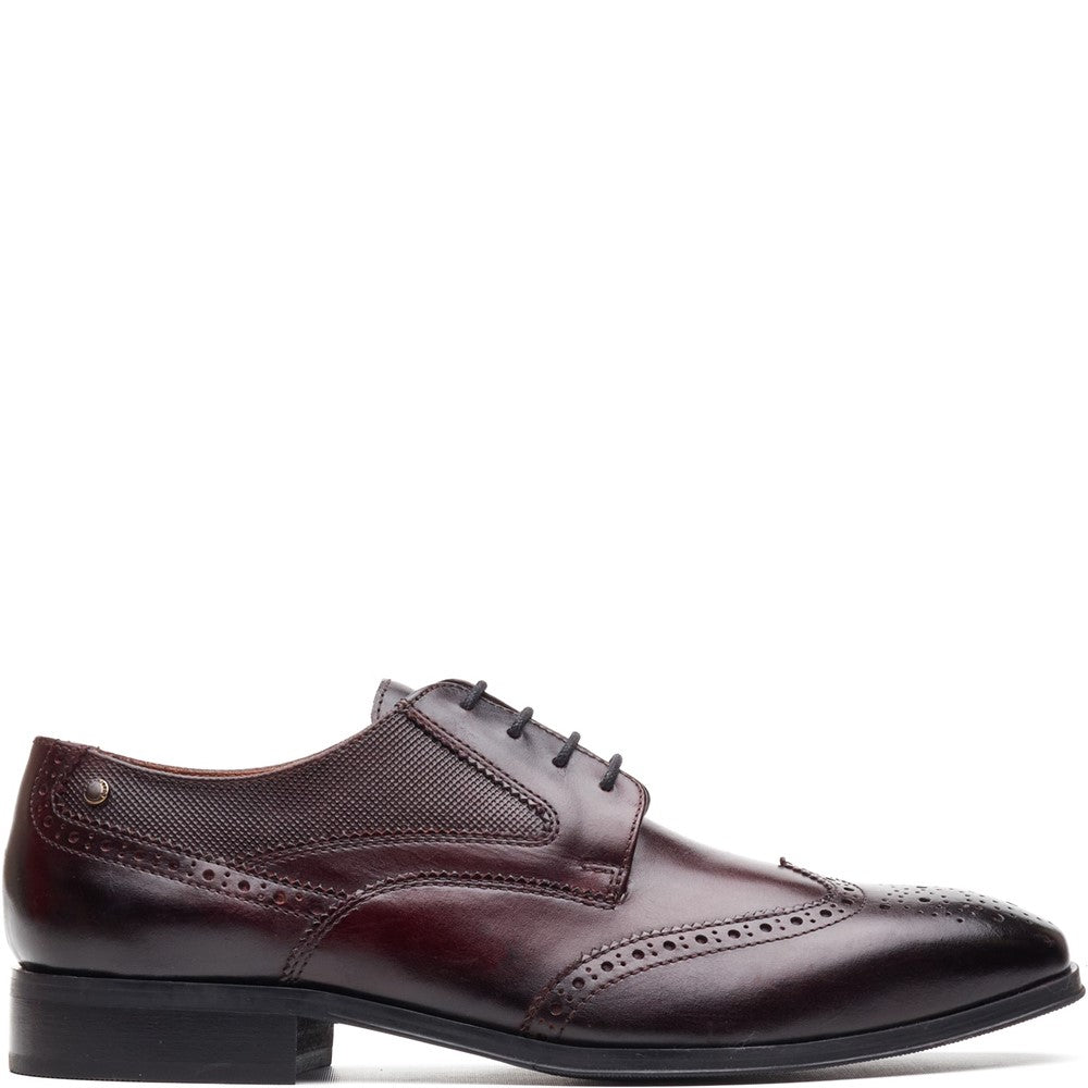 Base London Steeple Washed Brogue Shoes