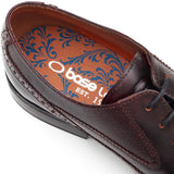 Base London Steeple Washed Brogue Shoes