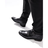 Base London Cleric Waxy Double Monk Shoes