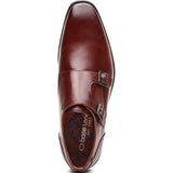 Base London Cleric Washed Double Monk Shoes
