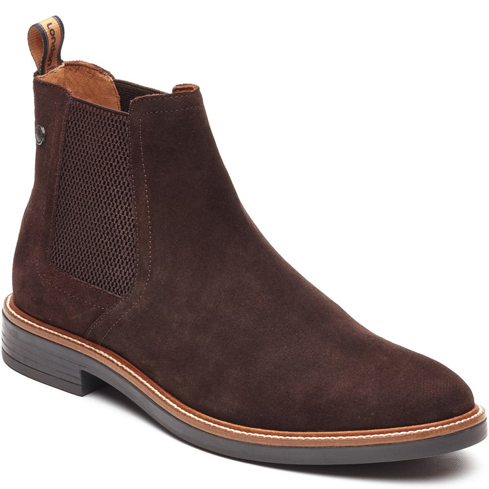 Base London Sussex Suede Chelsea Boots