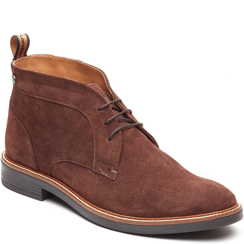 Base London Lincoln Suede Chukka Boots
